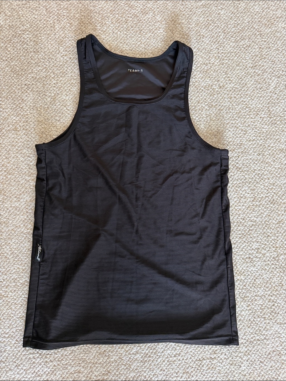 Teamm8 Black Men's Athletic Tank Top